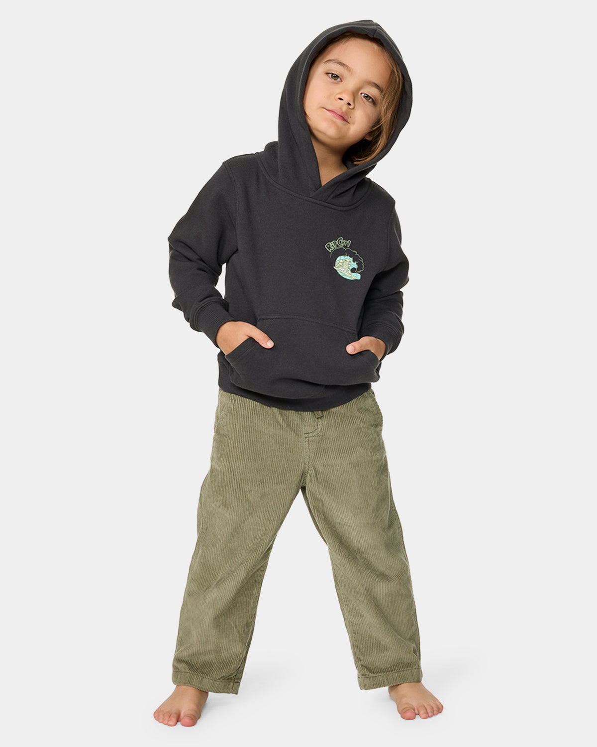 Boys 2-7 Ride The Wave Art Pullover Hoodie