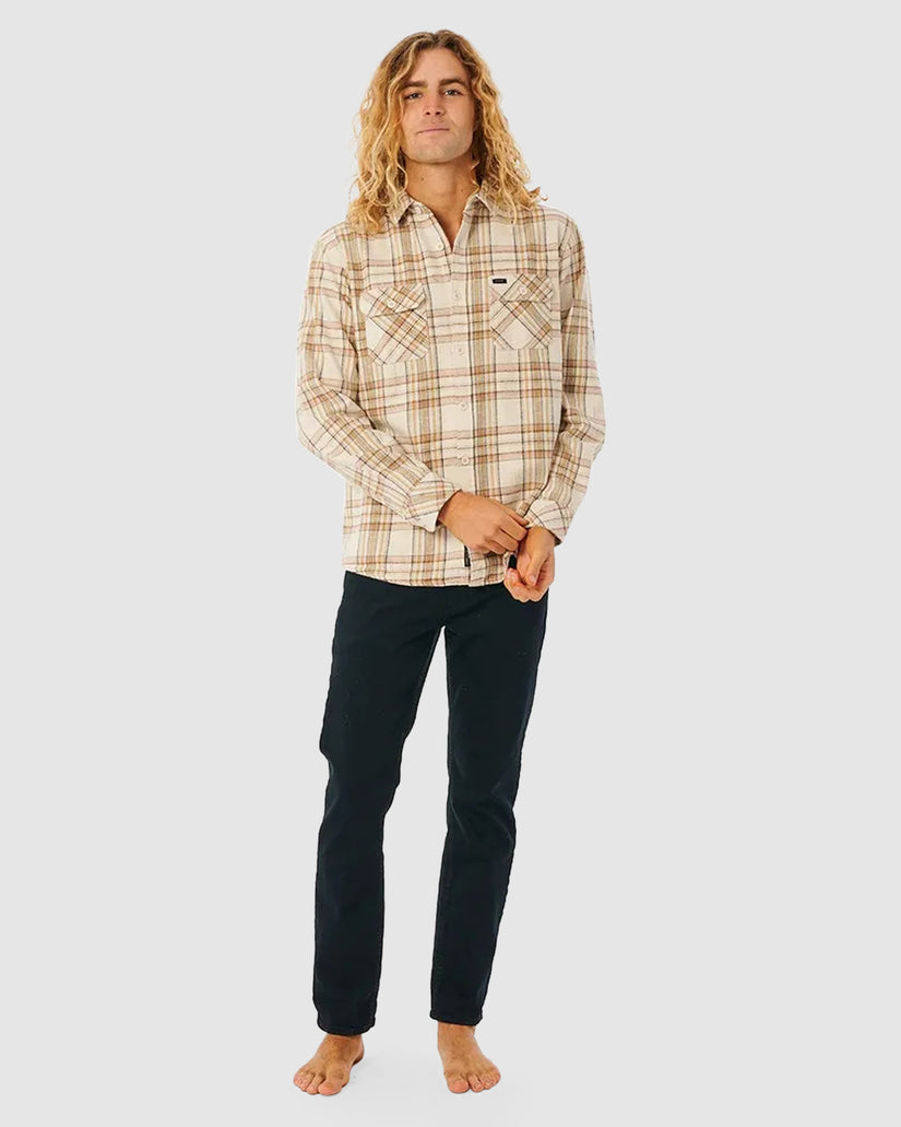 Mens Griffin Flannel Long Sleeve Shirt