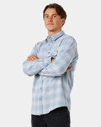 Mens Grinners Flannel Long Sleeve Shirt