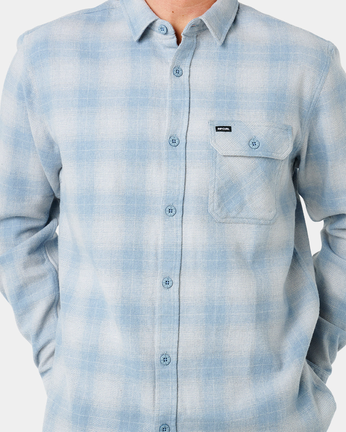 Mens Grinners Flannel Long Sleeve Shirt