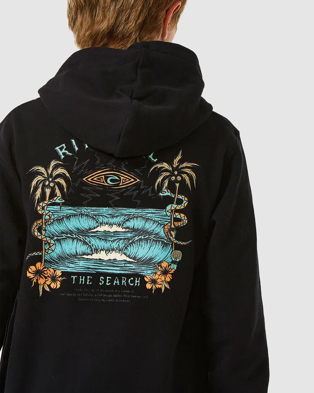 Boys 8-16 List Island Art Pullover Hoodie