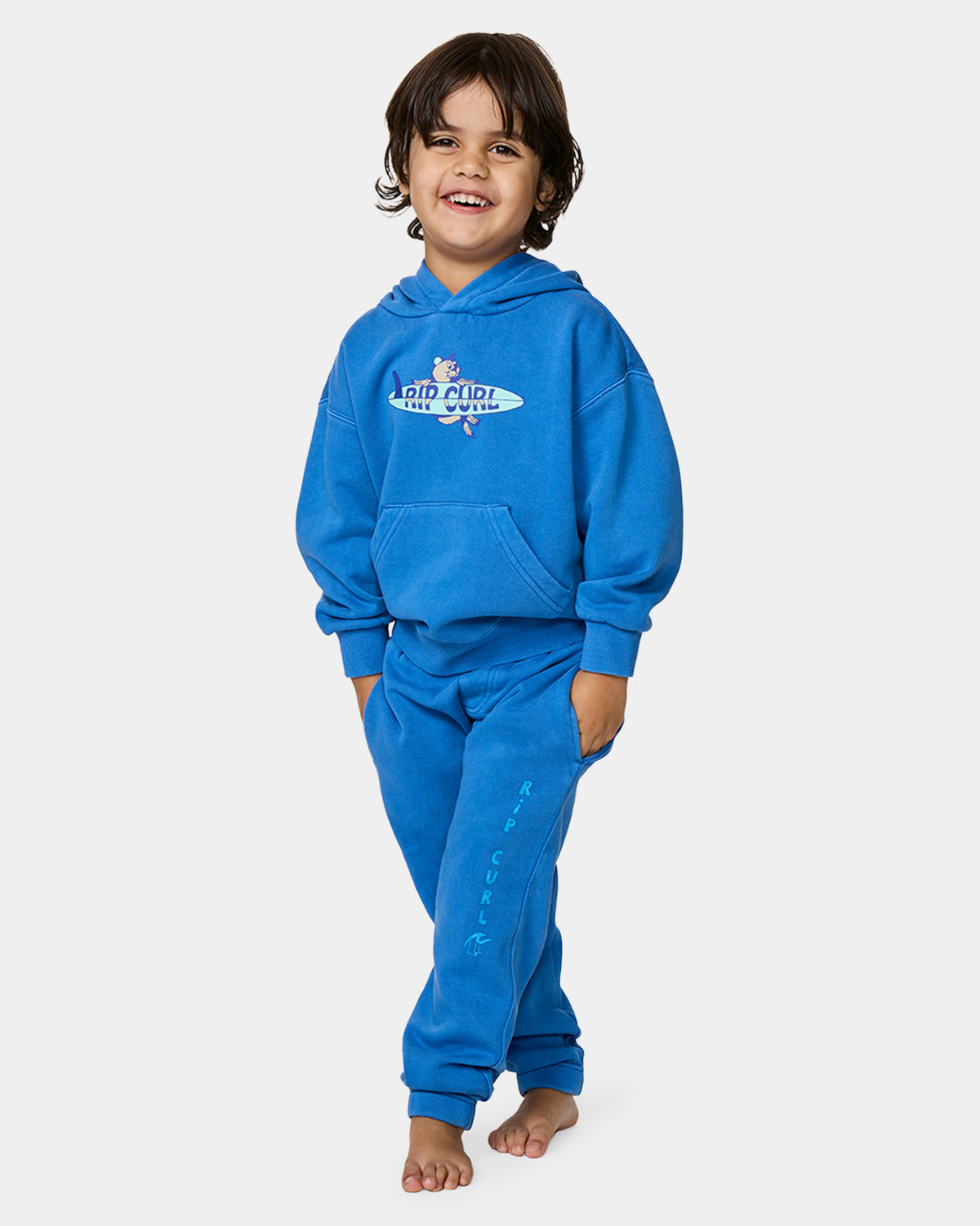 Boys 2-7 Surf Check Pullover Hoodie