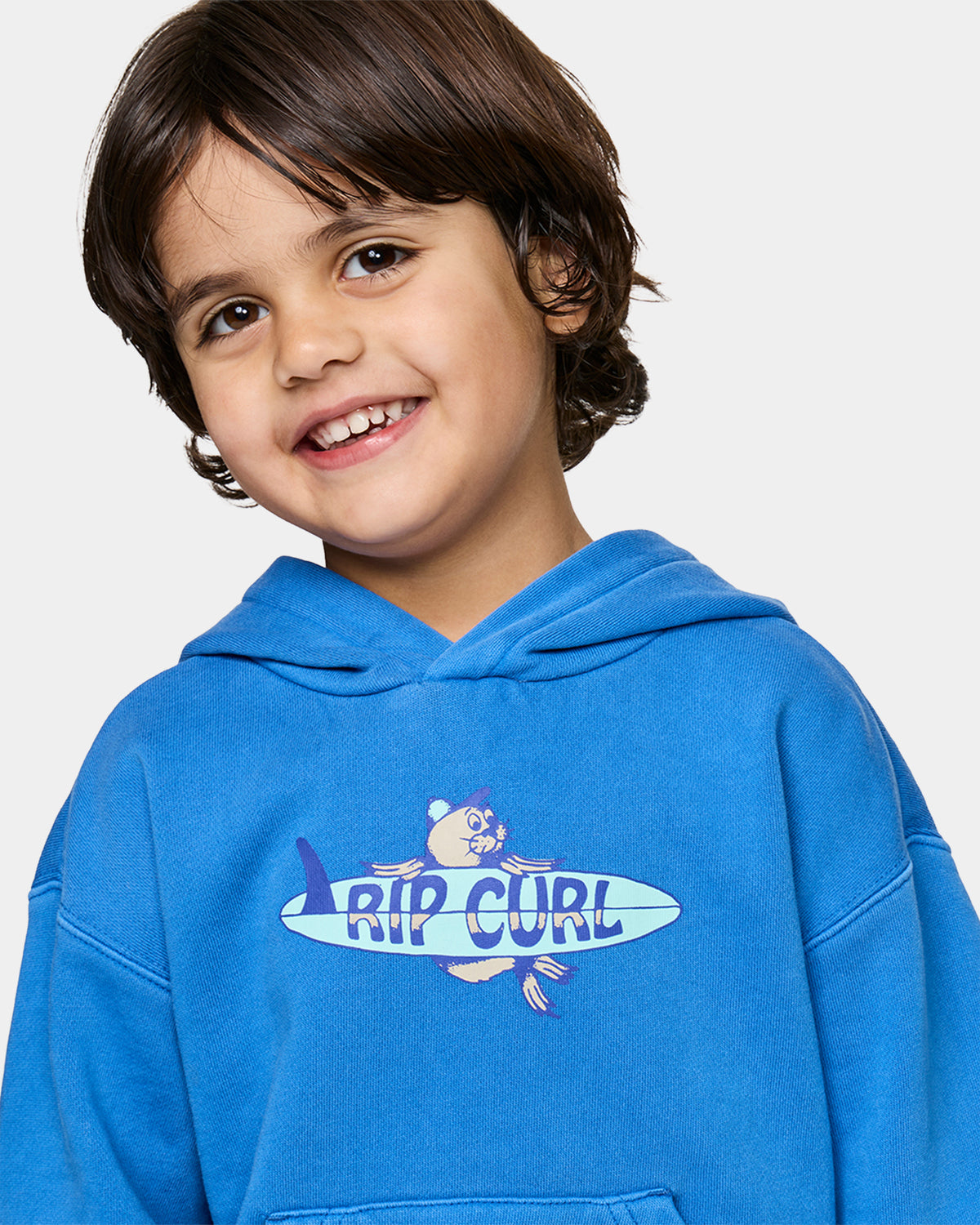Boys 2-7 Surf Check Pullover Hoodie