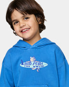 Boys 2-7 Surf Check Pullover Hoodie