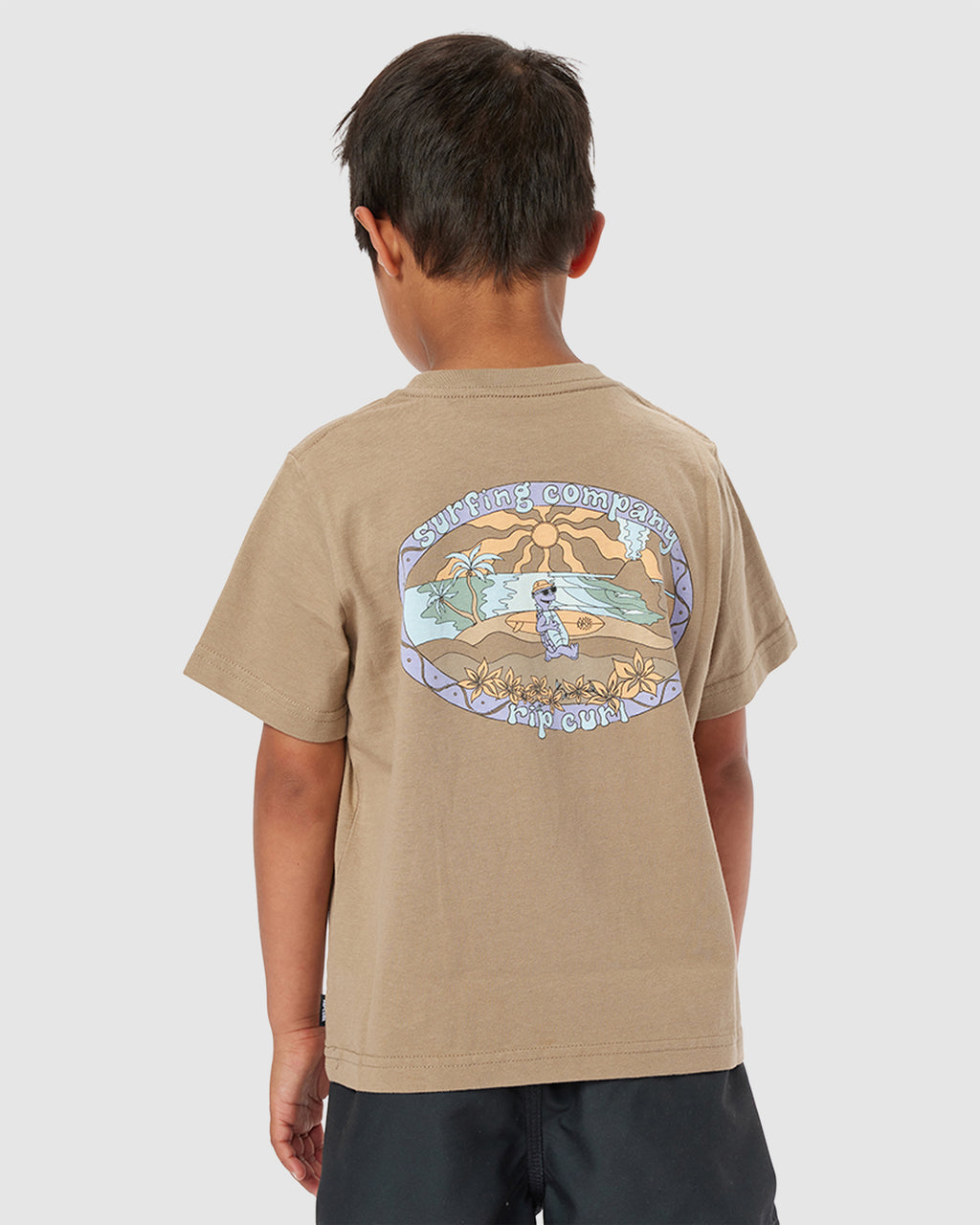 BOYS 2-7 TUBE TOWN SCENIC T-SHIRT
