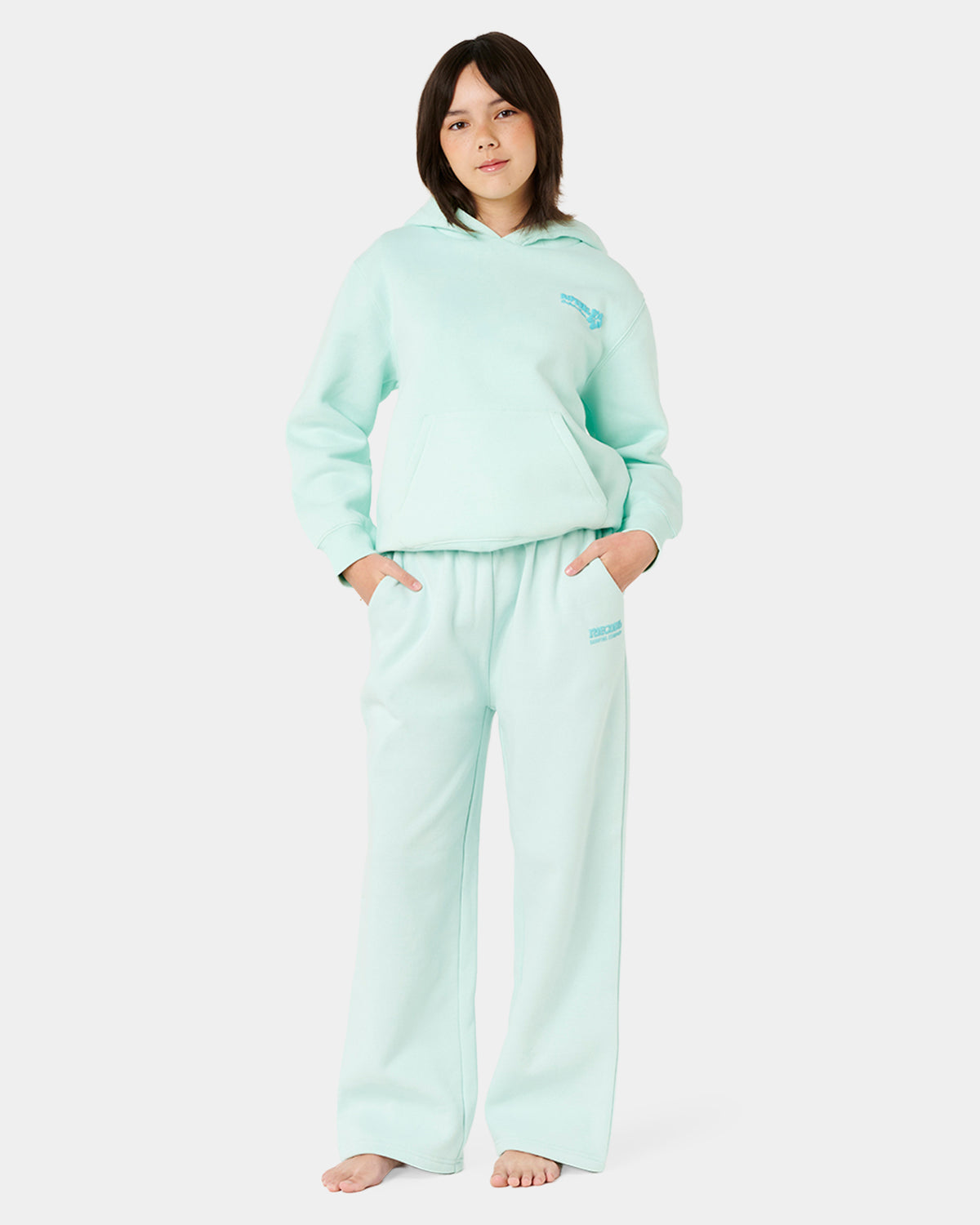 Girls 8-16 Surf Puff Wide Leg T Pants
