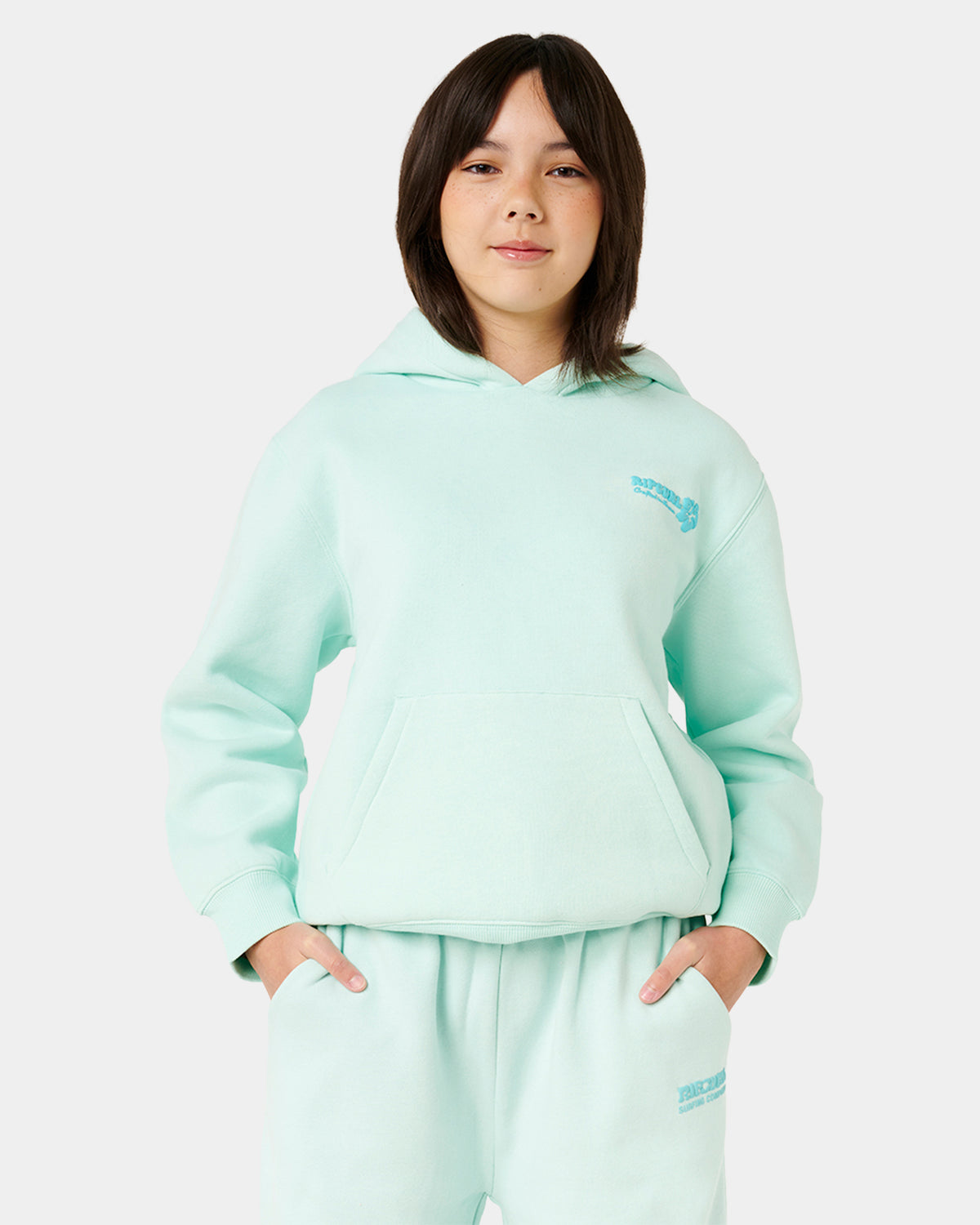 Girls 8-16 Surf Puff Wide Leg T Pants