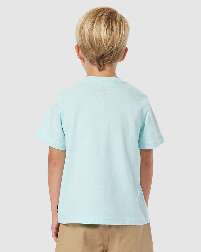 BOYS 2-7 TUBE TOWN WAVES T-SHIRT