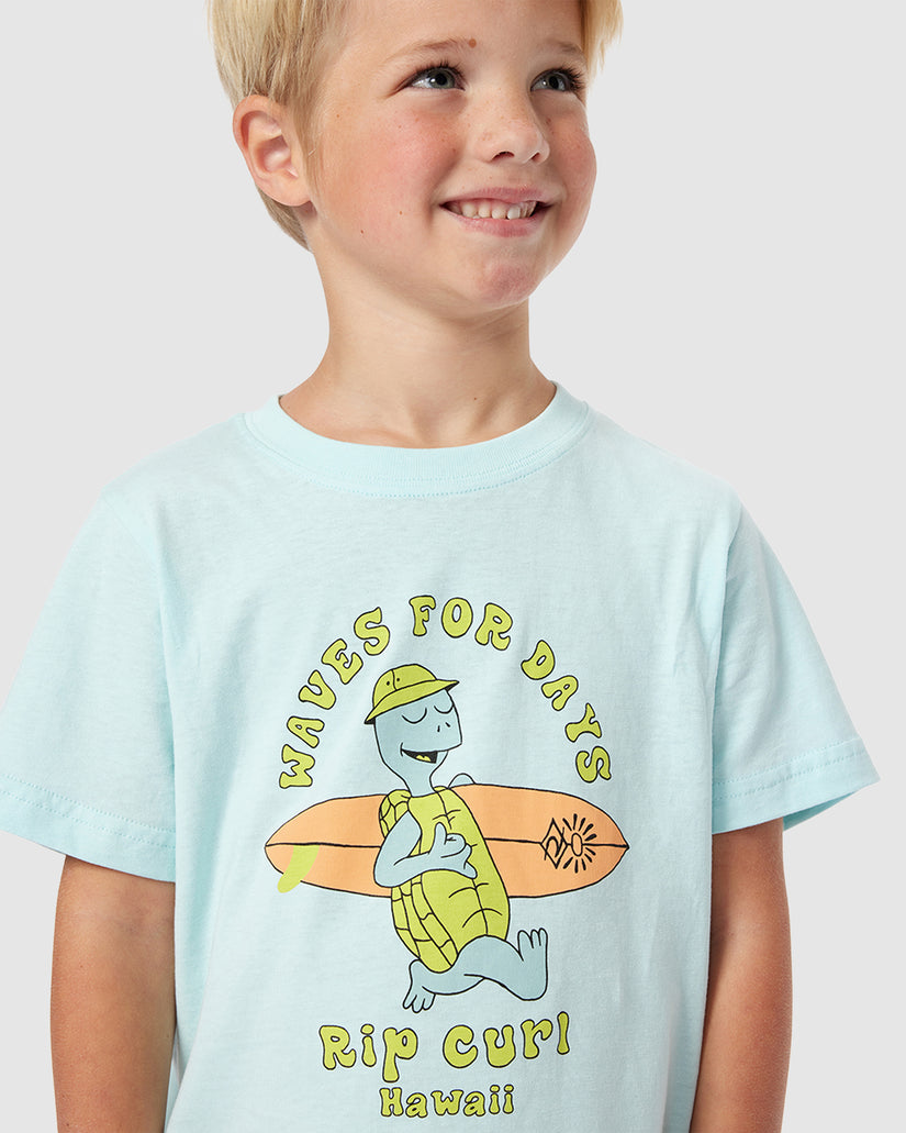 BOYS 2-7 TUBE TOWN WAVES T-SHIRT