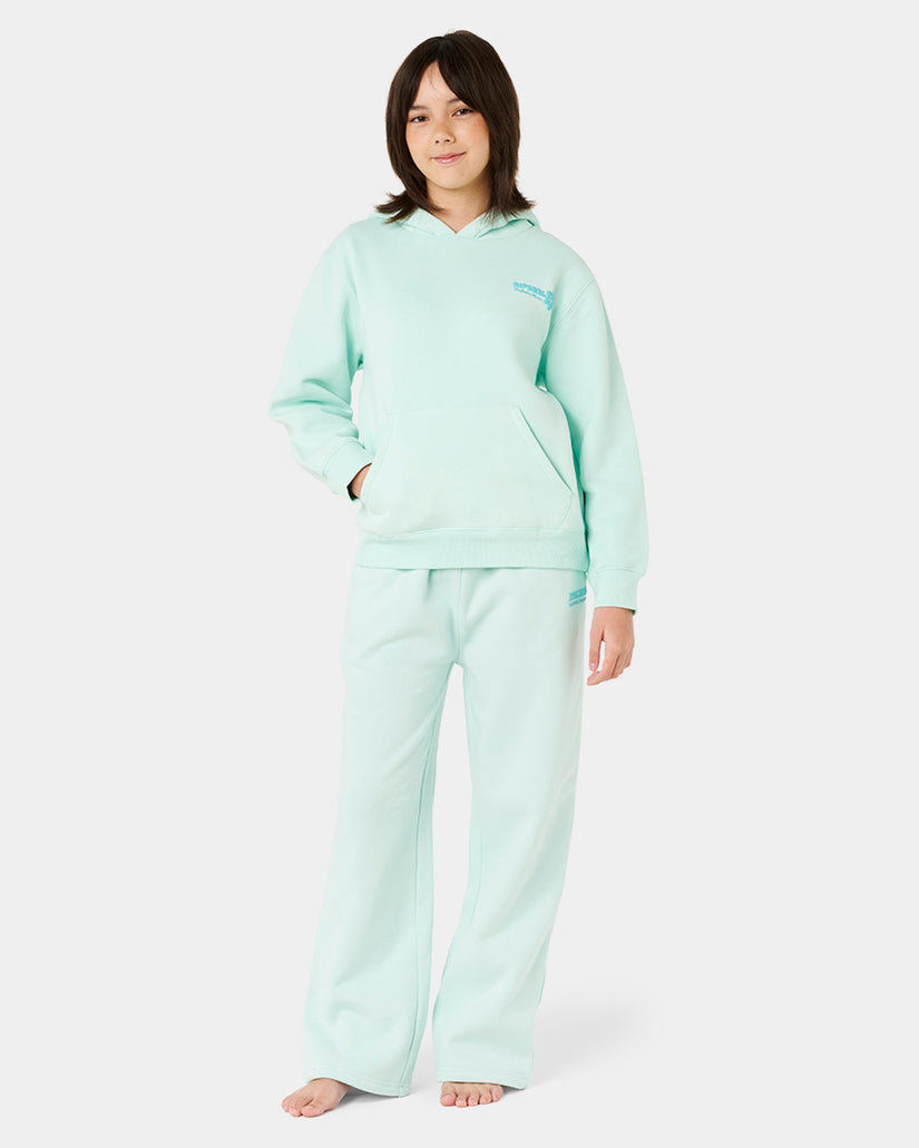 Girls 8-14 Hibiscus Heat Logo Pullover Hoodie