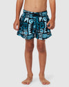 BOYS 2-7 SURF GEO VOLLEY BOARDSHORTS