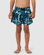 BOYS 2-7 SURF GEO VOLLEY BOARDSHORTS