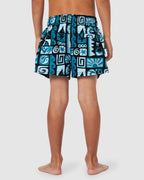 BOYS 2-7 SURF GEO VOLLEY BOARDSHORTS