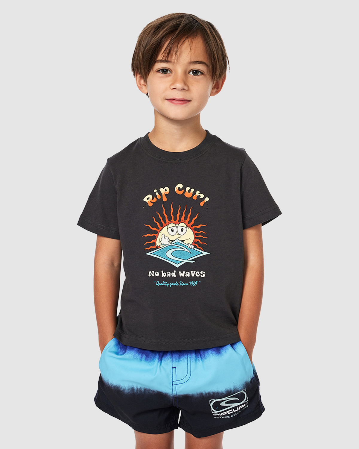 BOYS 2-7 SUN SHAKA T-SHIRT