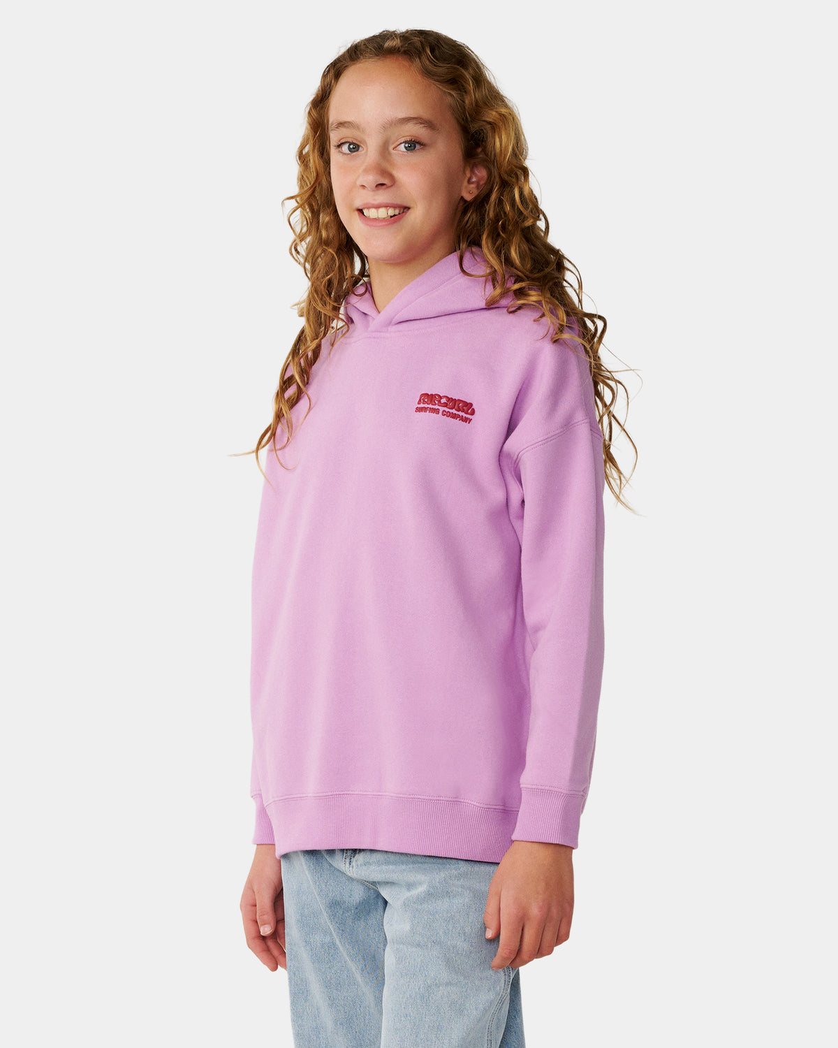 Girls 8-16 Surf Puff Pullover Hoodie