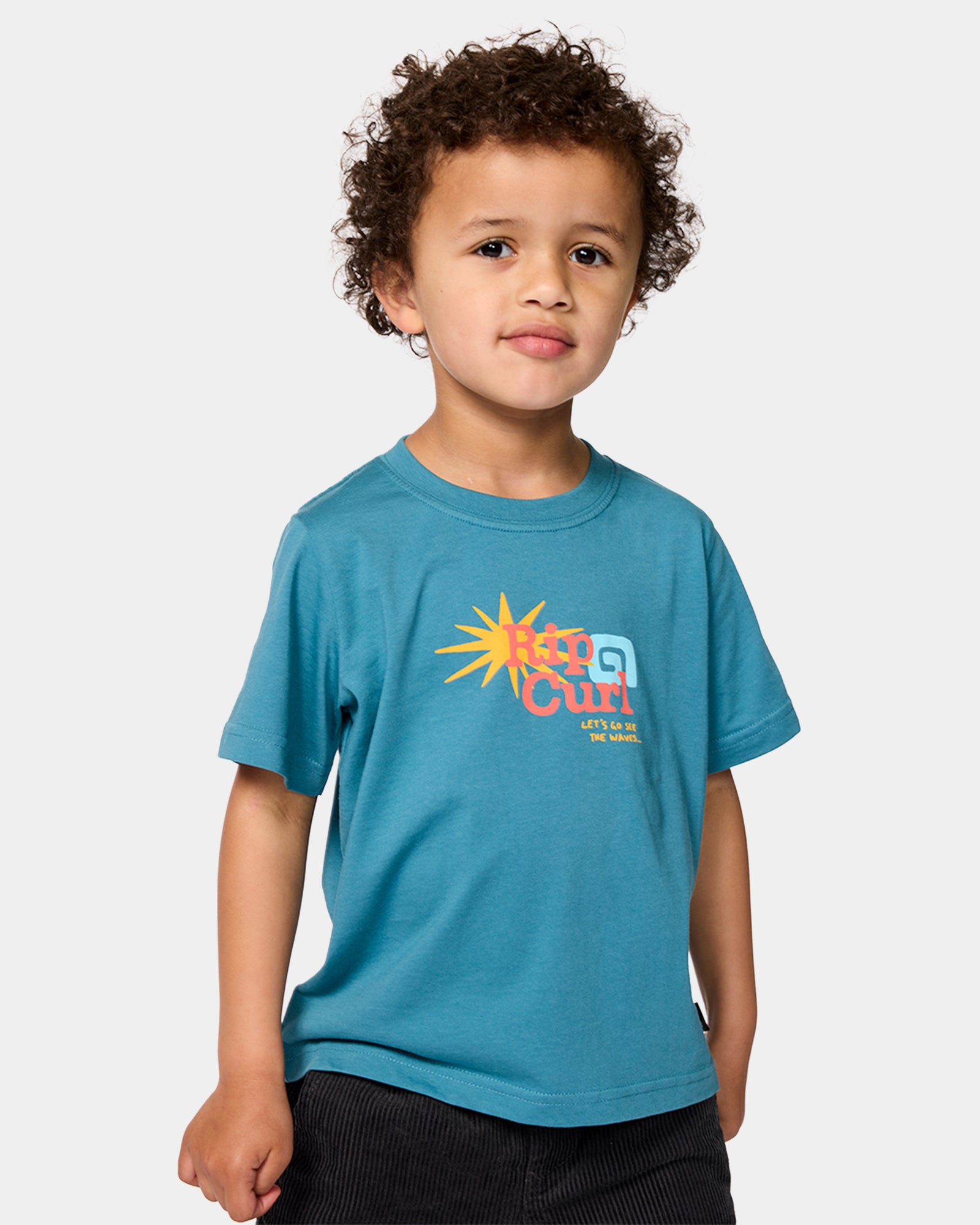 Boys 2-7 lets See The Waves T-Shirt Boys 2-7 lets See The Waves T-Shirt