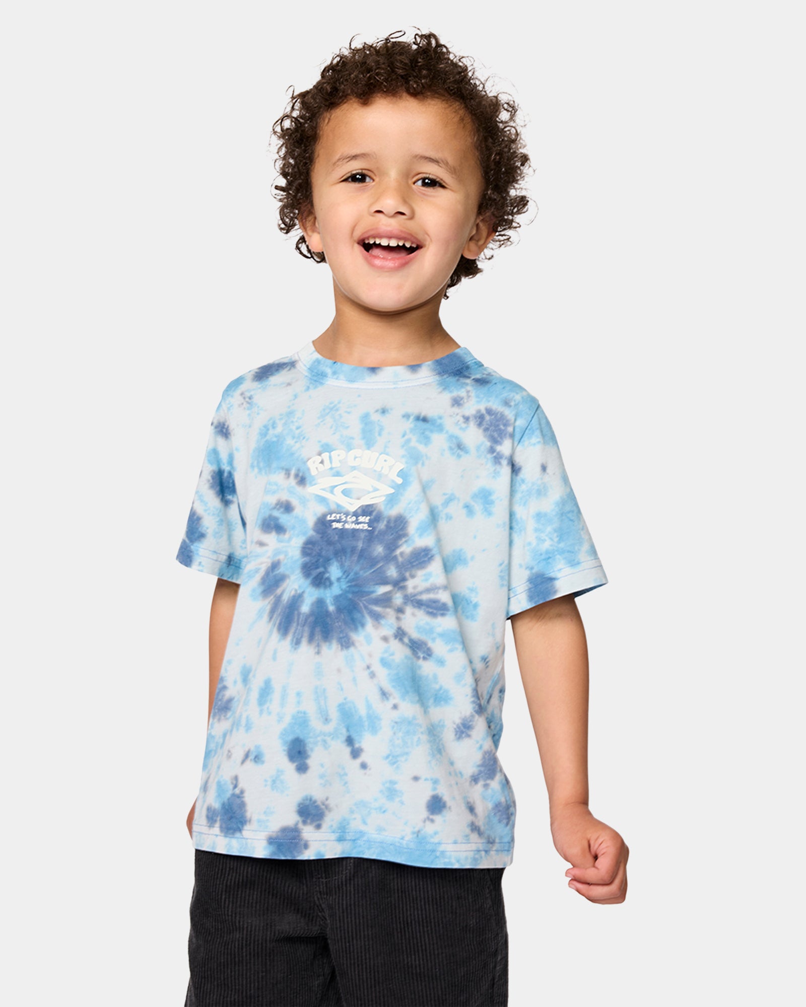 Boys 2-7 Waze Dayz Tie Dye T-Shirt Boys 2-7 Waze Dayz Tie Dye T-Shirt