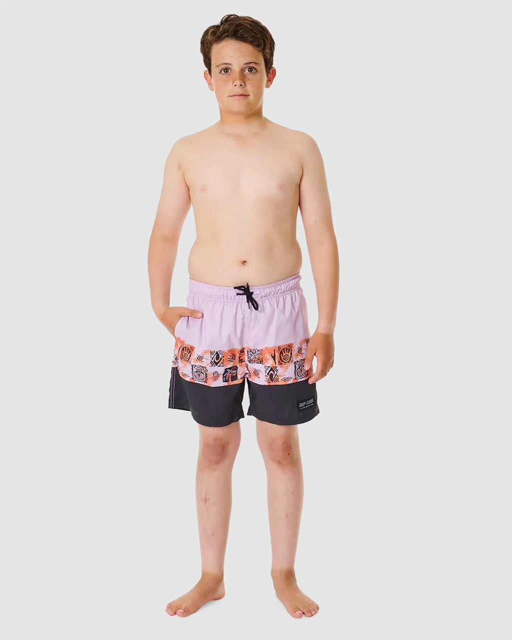 Boys 8-16 Pure Puff Block Volley Boardshorts