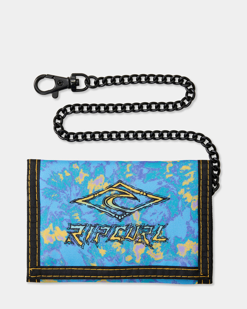 Boys Chain Surf Tri Fold Wallet