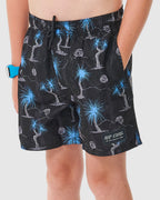 BOYS 8-16 SHRED ROCK VOLLEY BOARDSHORTS
