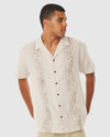 Mens Mod Tropics Vert Short Sleeve Shirt