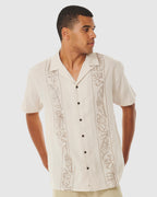 Mens Mod Tropics Vert Short Sleeve Shirt