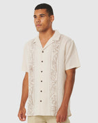Mens Mod Tropics Vert Short Sleeve Shirt