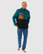 Mens Anti Series Journey Quarter Zip Jumper