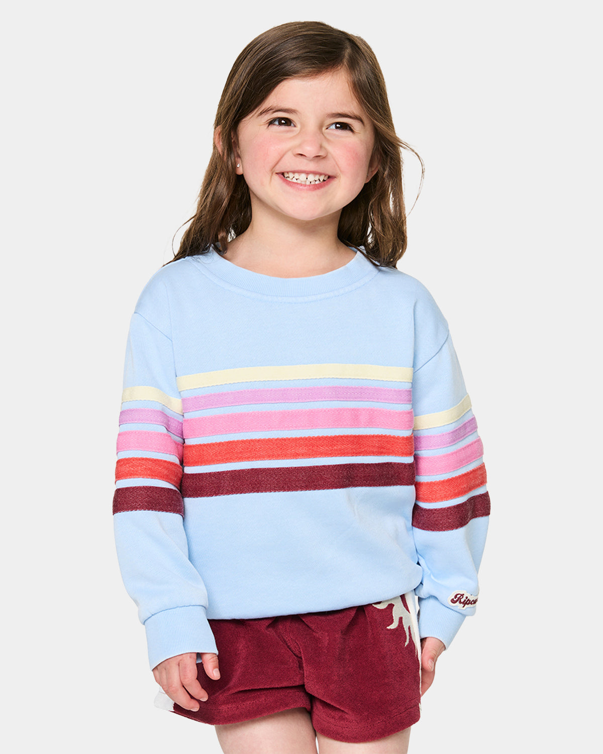 Girls 2-7 Surf Revival Crew Neck