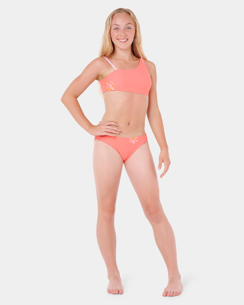 Girls 8-16 Paradise Patchy Two Pieces Swimsuit