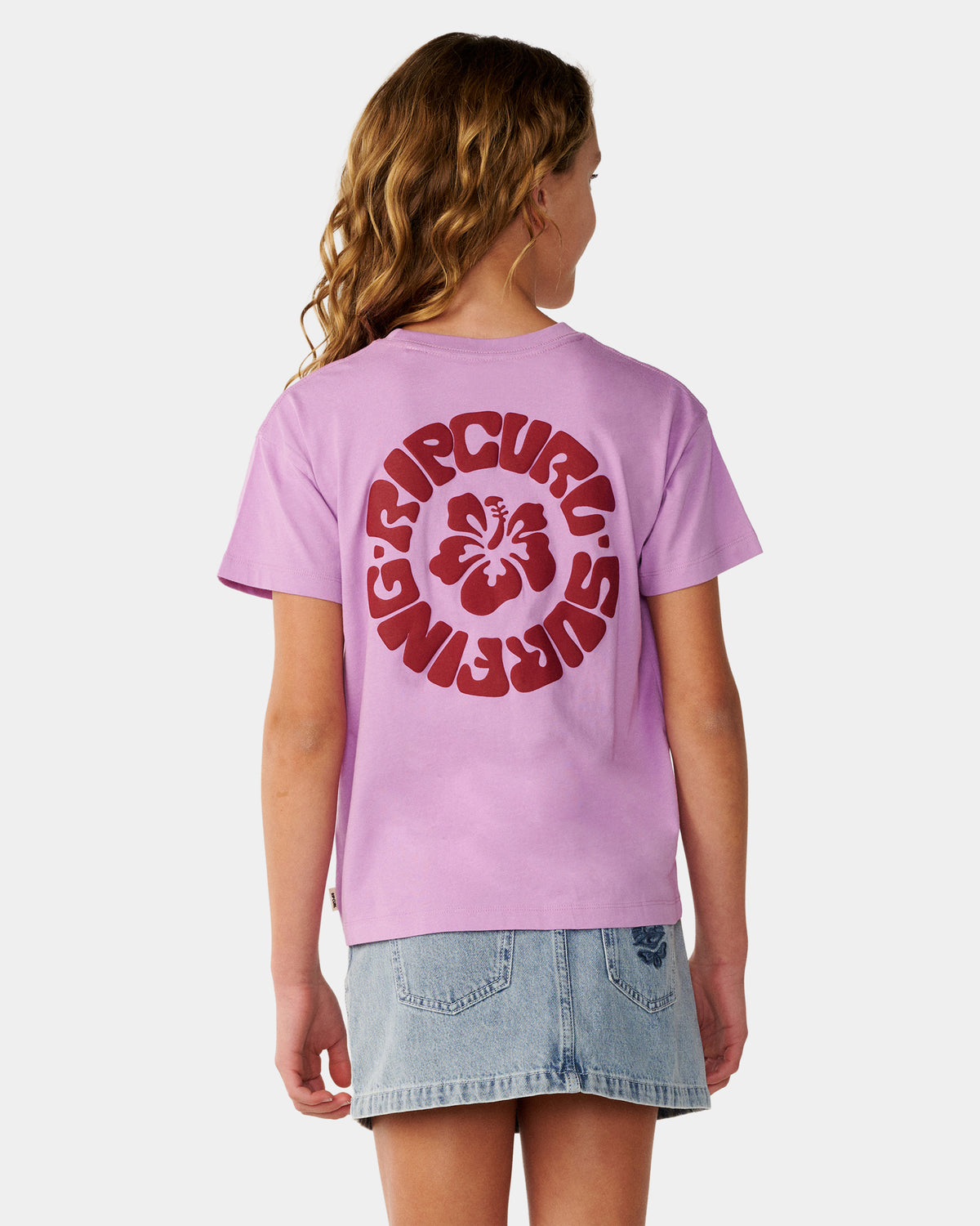 Girls 8-16 Surf Puff Relaxed T-Shirt