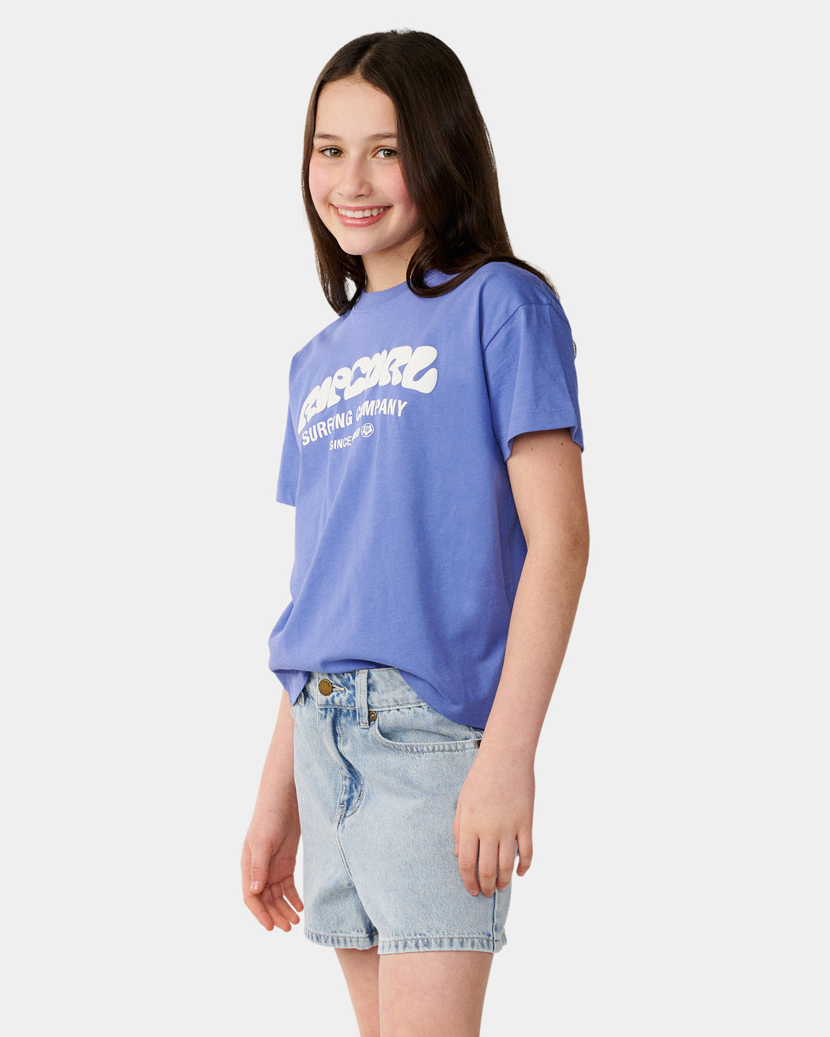 Girls 8-16 Surf Puff Relaxed T-Shirt