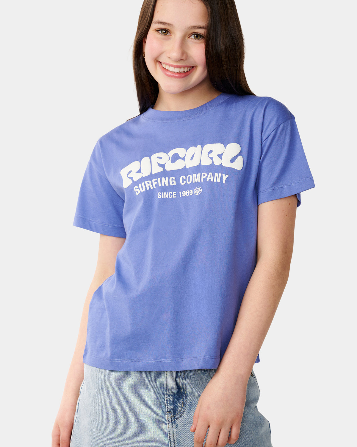 Girls 8-16 Surf Puff Relaxed T-Shirt