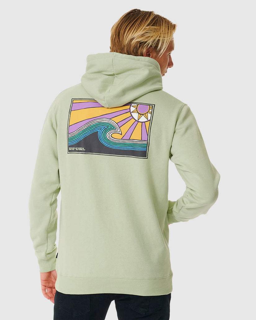 MENS SALT WATER CULTURE HAYS AND FAZED HOODIE