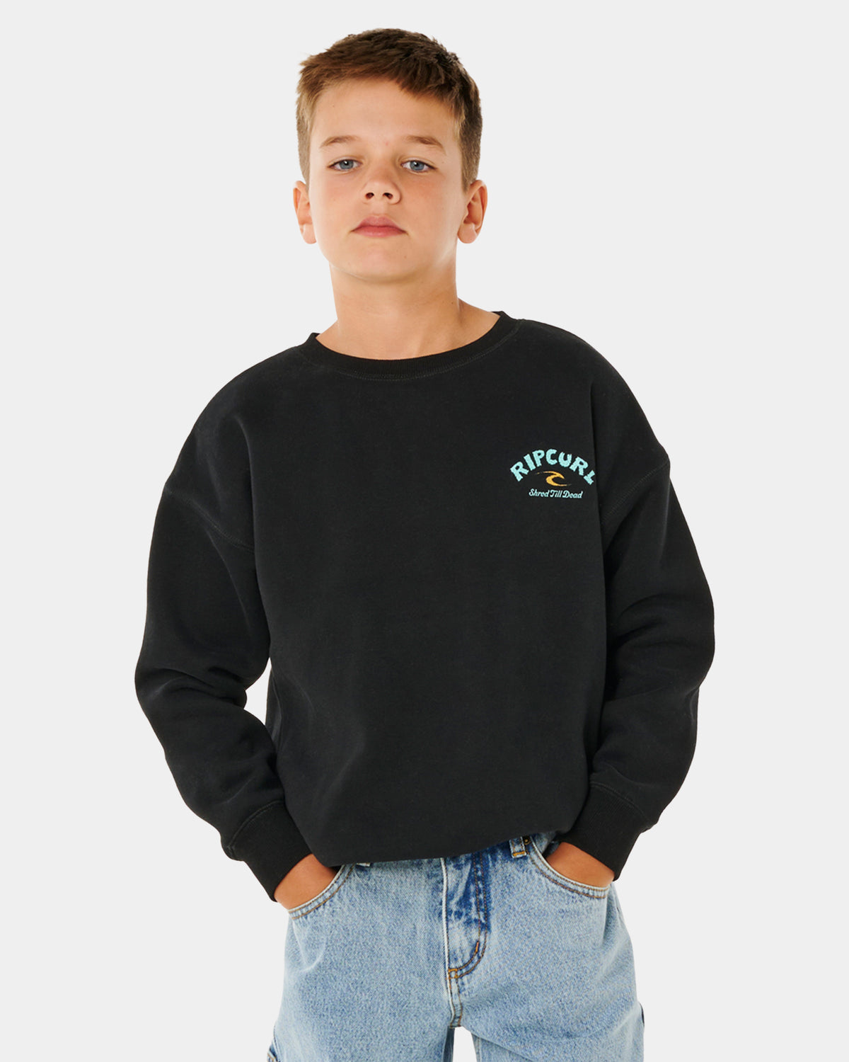 Boys 8-16 Shred Till Dead Crew Neck