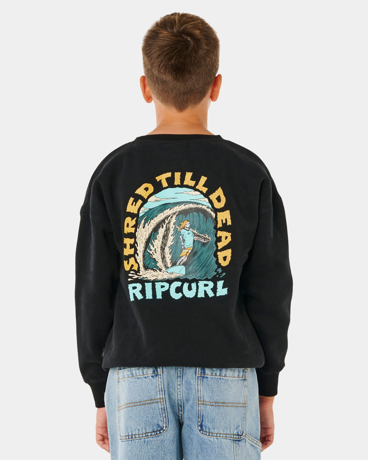 Boys 8-16 Shred Till Dead Crew Neck