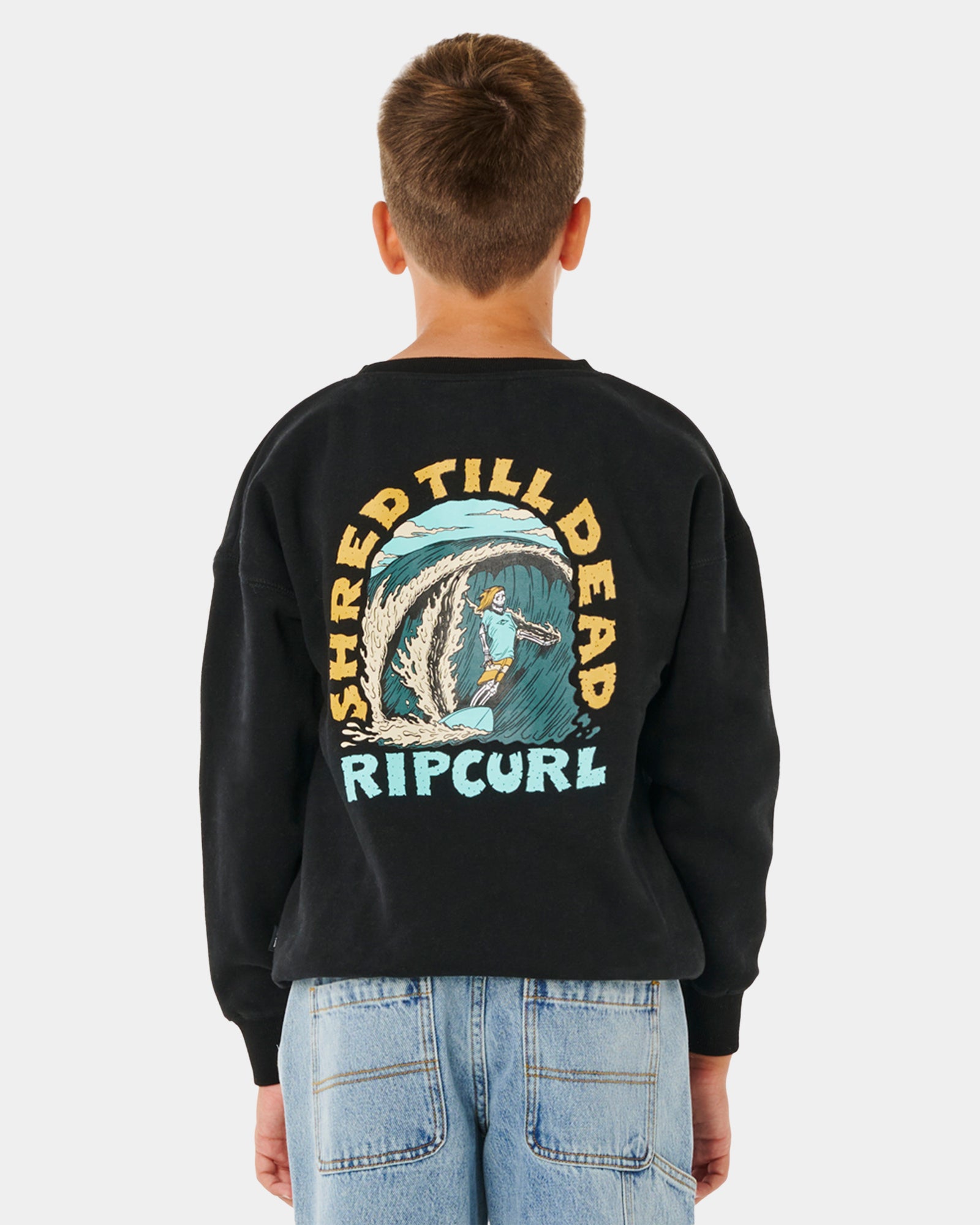 Boys 8-16 Shred Till Dead Crew Neck