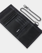 Mens Sessions Chain Surf Tri Fold Wallet
