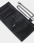 Mens Sessions Chain Surf Tri Fold Wallet