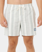 Mens Mod Cali Stripe Volley 17" Walkshorts