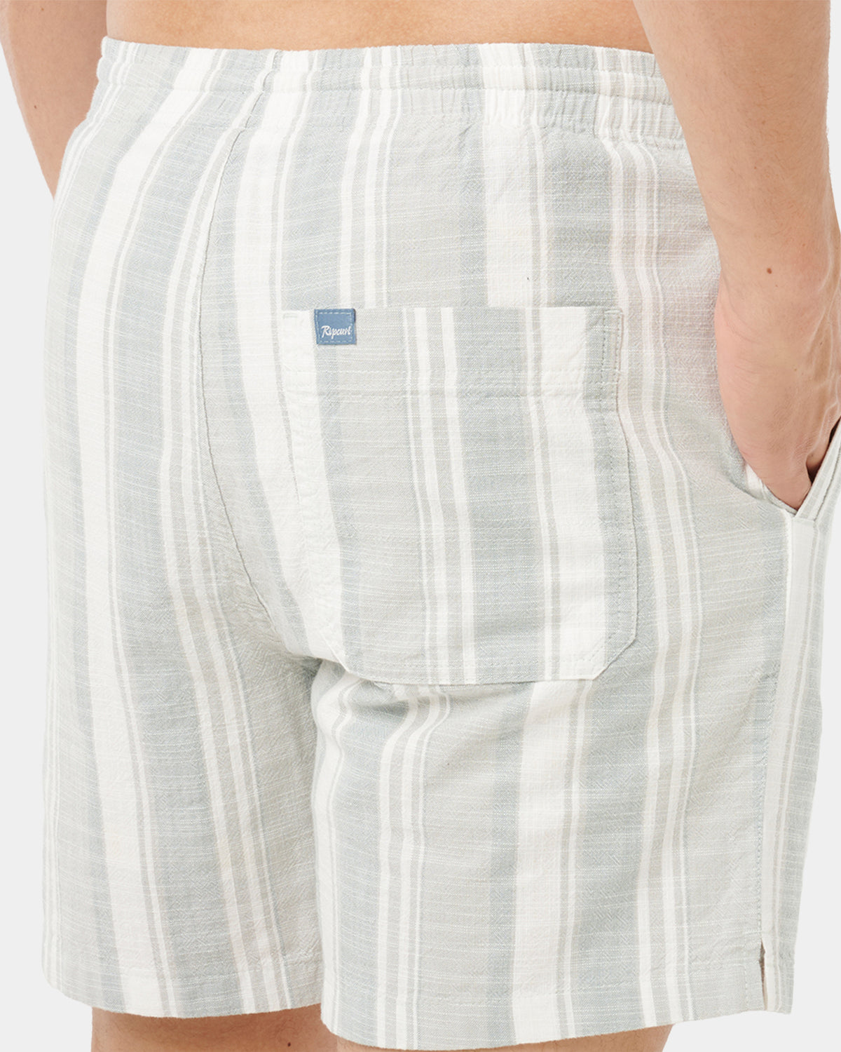 Mens Mod Cali Stripe Volley 17" Walkshorts