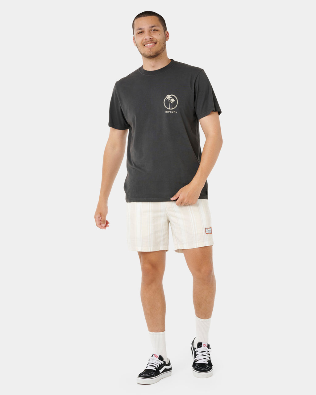 Mens Mod Cali Stripe Volley 17" Walkshorts