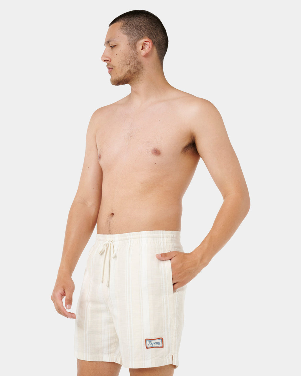 Mens Mod Cali Stripe Volley 17" Walkshorts