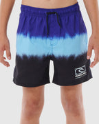 BOYS 8-16 EVOLUTION DIP VOLLEY BOARDSHORTS
