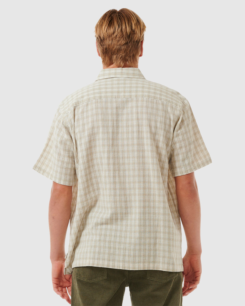 MENS CLASSIC SURF CHECK SHORT SLEEVE SHIRT