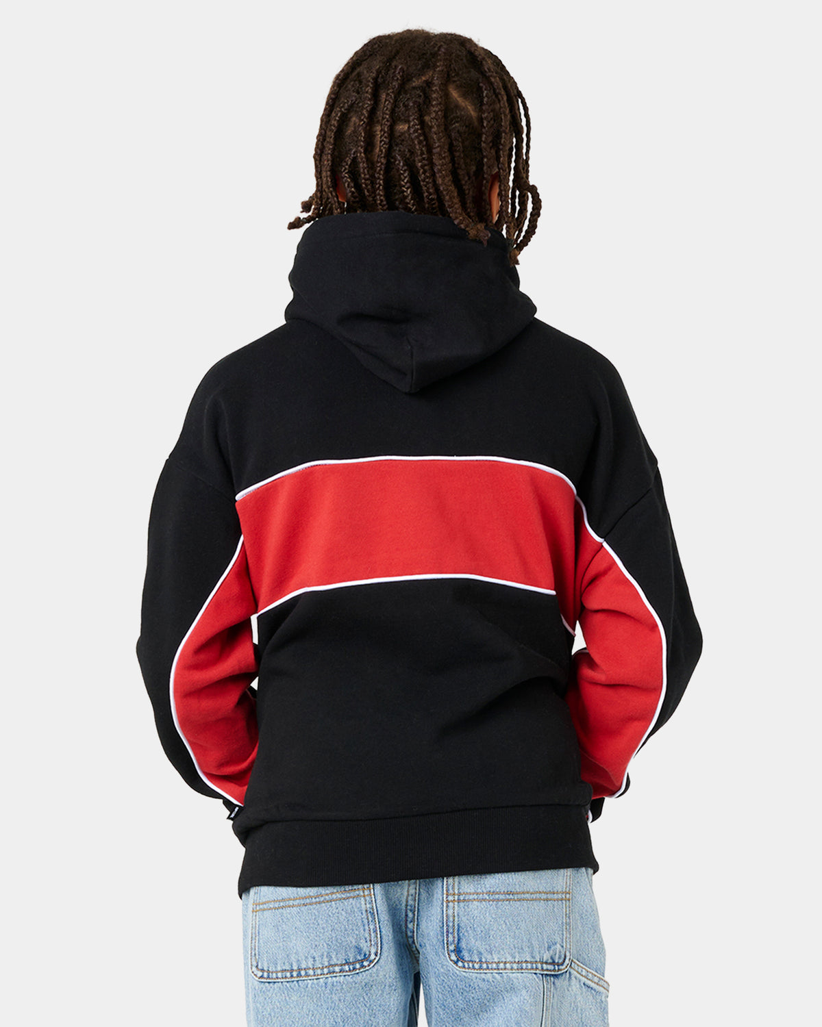 Boys 8-16 Panel Beater Fleece Pullover Hoodie