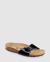 Madrid Patent Black Birko-Flor Slides