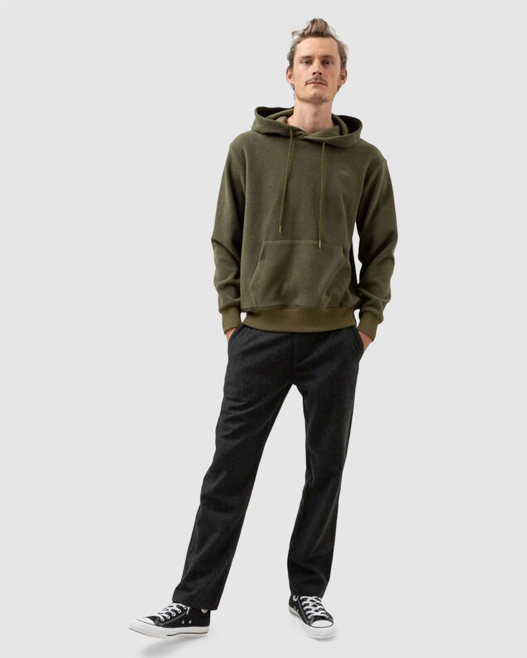MENS REVERSE FLEECE HOODIE