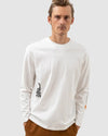 MENS CRAFTED VINTAGE LONG SLEEVE T-SHIRT