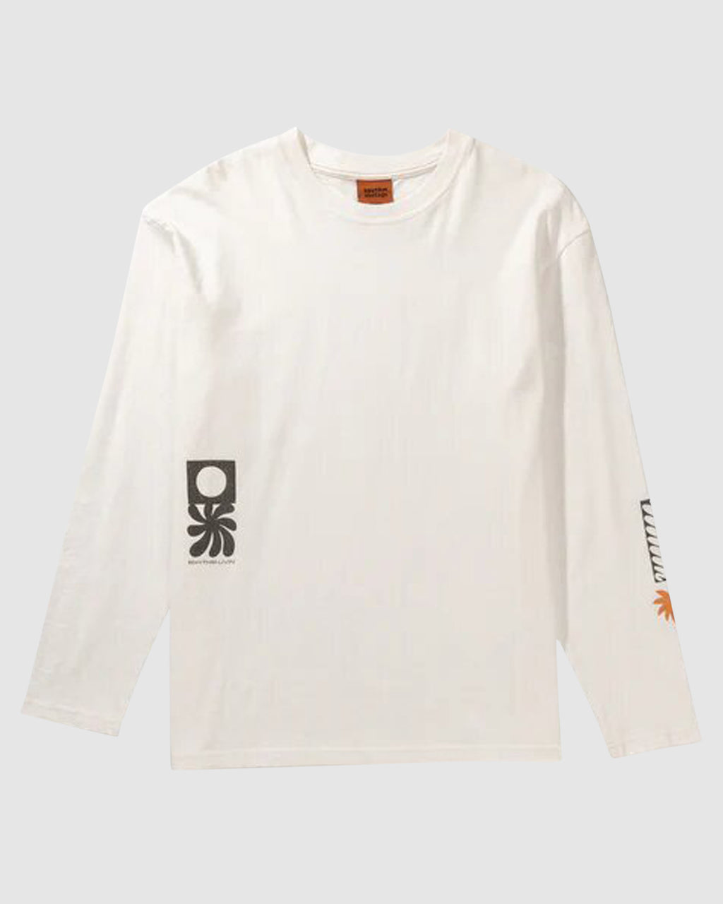 MENS CRAFTED VINTAGE LONG SLEEVE T-SHIRT